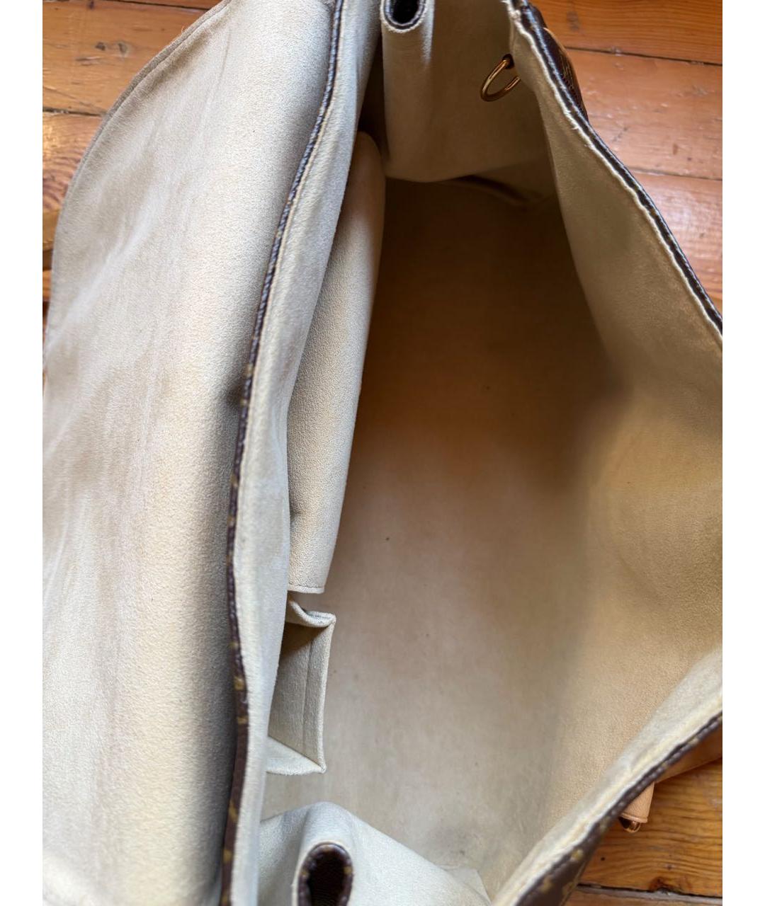 LOUIS VUITTON Кожаная сумка тоут, фото 4
