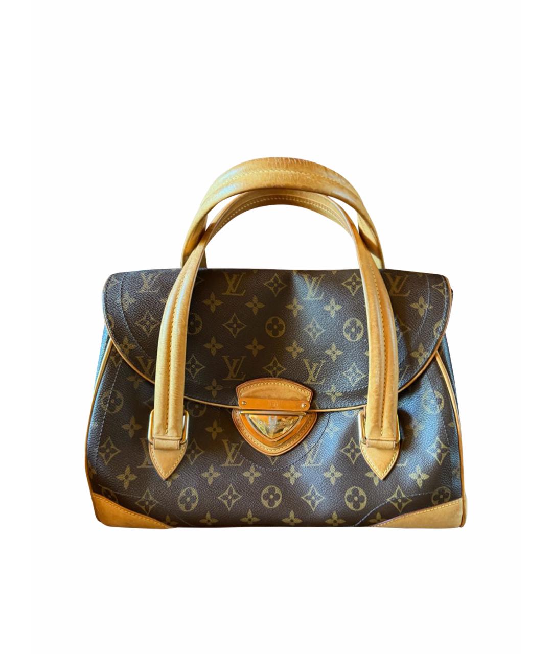 LOUIS VUITTON Кожаная сумка тоут, фото 1