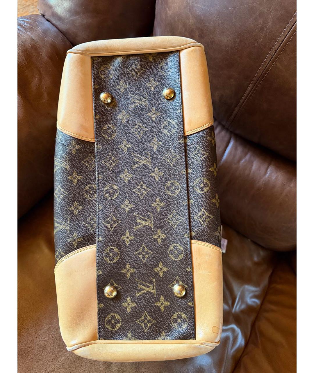 LOUIS VUITTON Кожаная сумка тоут, фото 3
