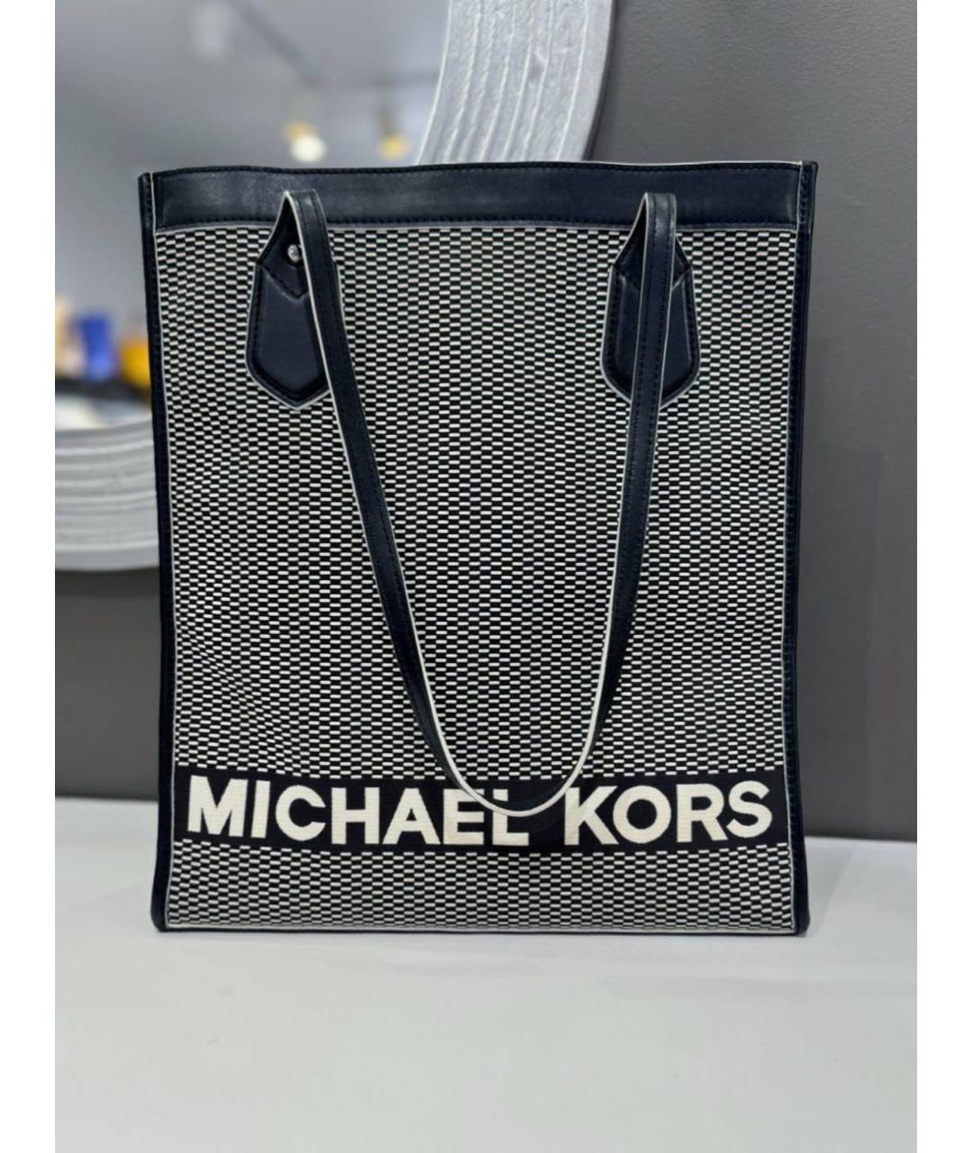 MICHAEL KORS Серая сумка тоут, фото 6