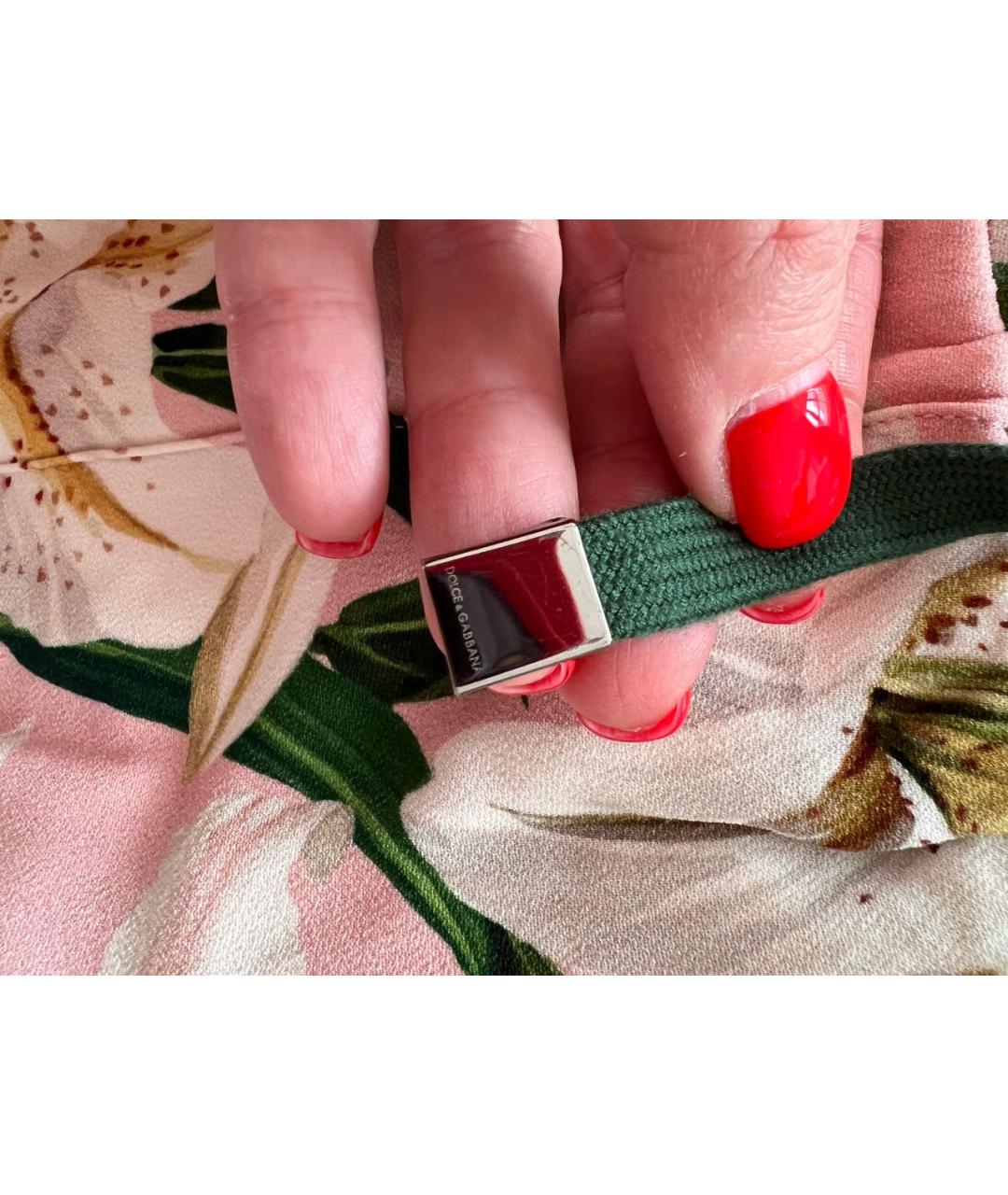 DOLCE&GABBANA Мульти шелковые спортивные брюки и шорты, фото 4