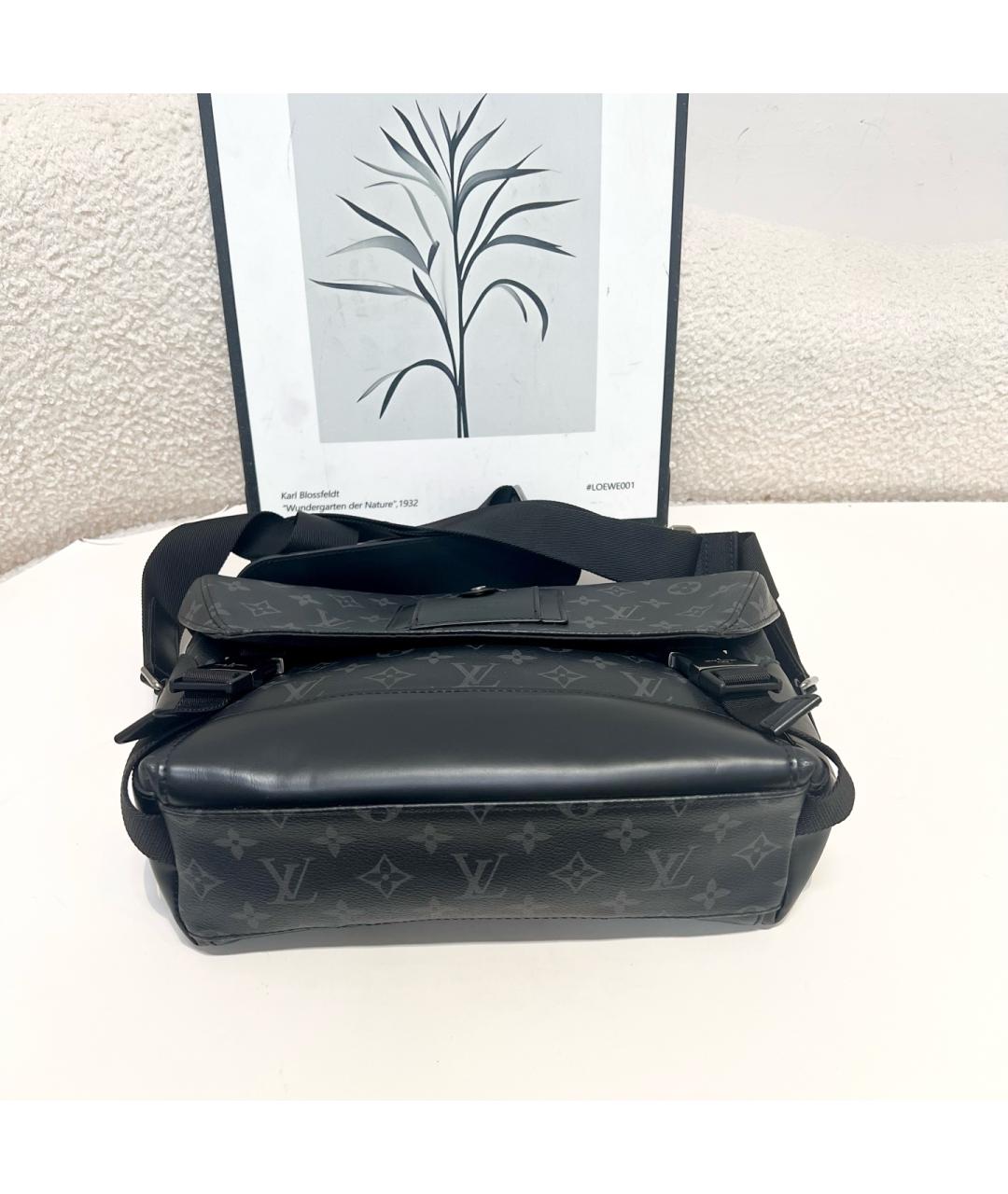 LOUIS VUITTON Черная сумка тоут, фото 4