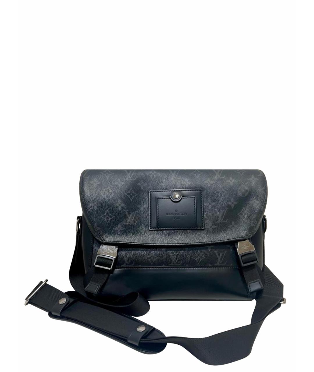 LOUIS VUITTON Черная сумка тоут, фото 1
