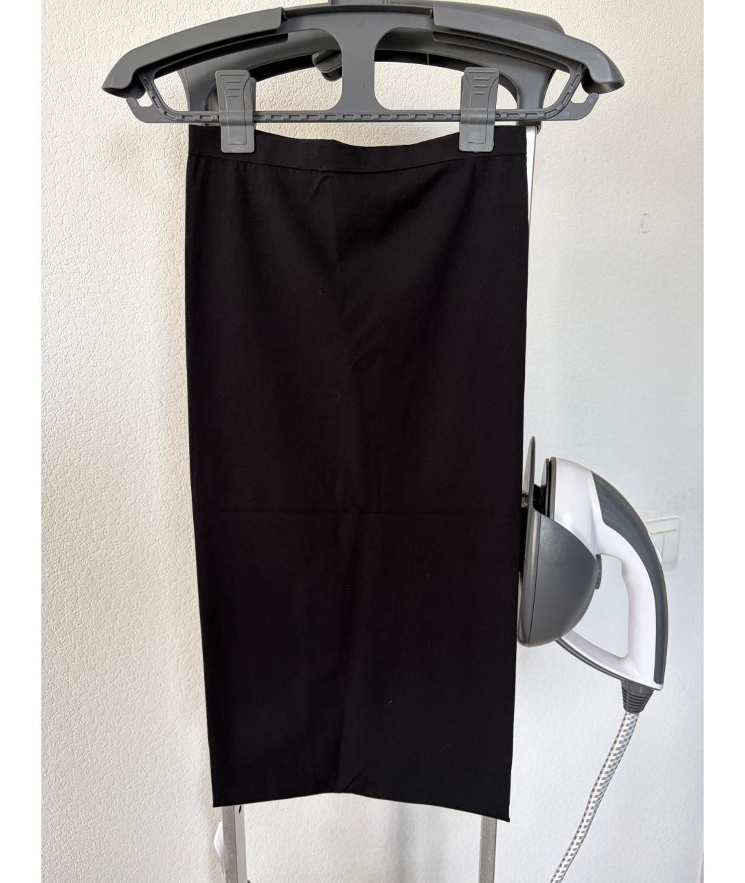 WOLFORD Черное полиамидовое повседневное платье, фото 2