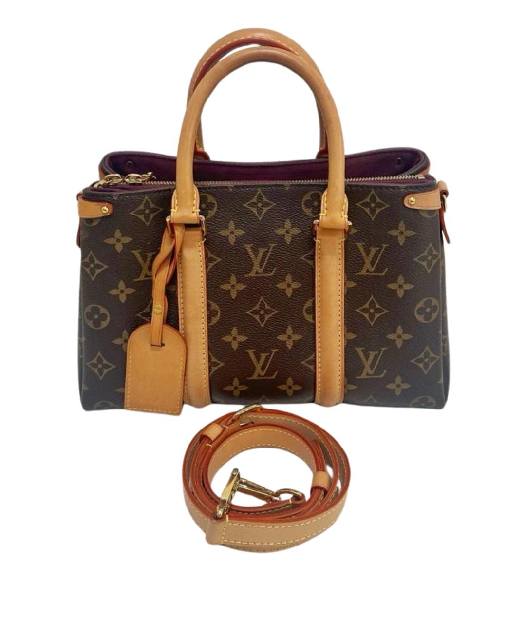 LOUIS VUITTON Коричневая сумка с короткими ручками, фото 1
