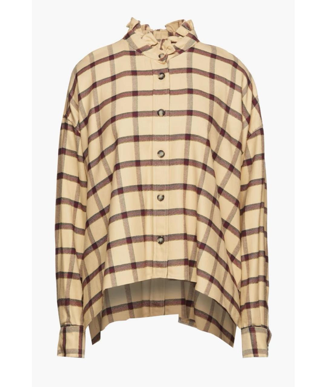 ISABEL MARANT ETOILE Мульти хлопковая рубашка, фото 1