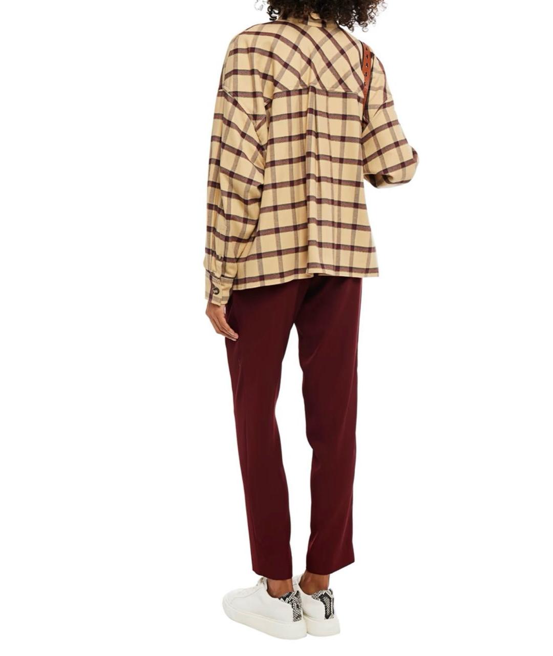 ISABEL MARANT ETOILE Мульти хлопковая рубашка, фото 8