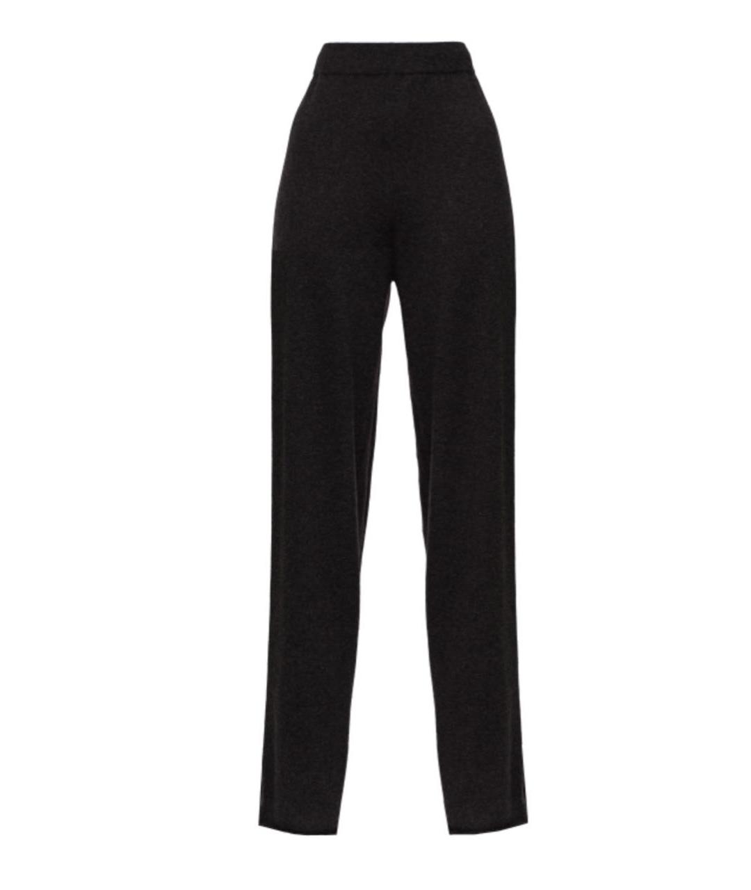 ERMANNO SCERVINO Черные ацетатные брюки узкие, фото 1
