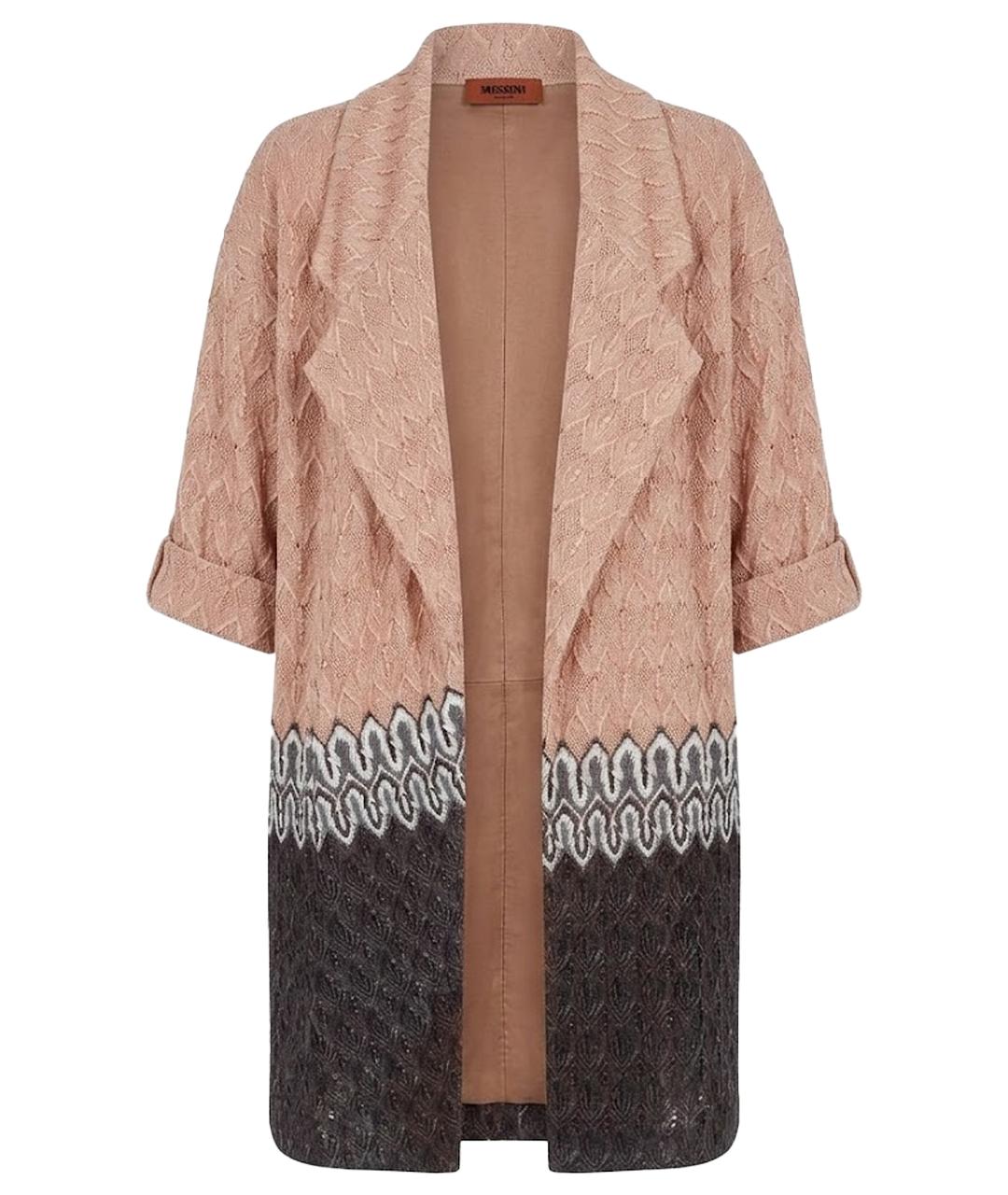 MISSONI Коралловое вискозное пальто, фото 1