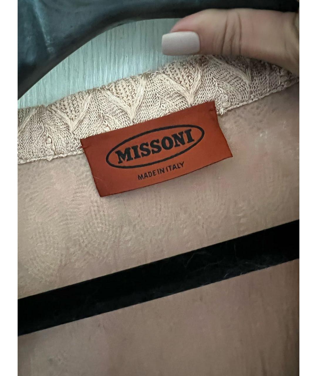 MISSONI Коралловое вискозное пальто, фото 4
