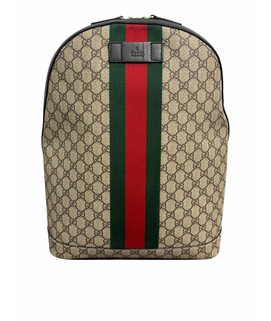 GUCCI Бежевый рюкзак, фото 1