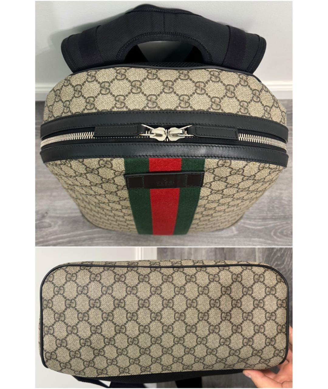GUCCI Бежевый рюкзак, фото 5