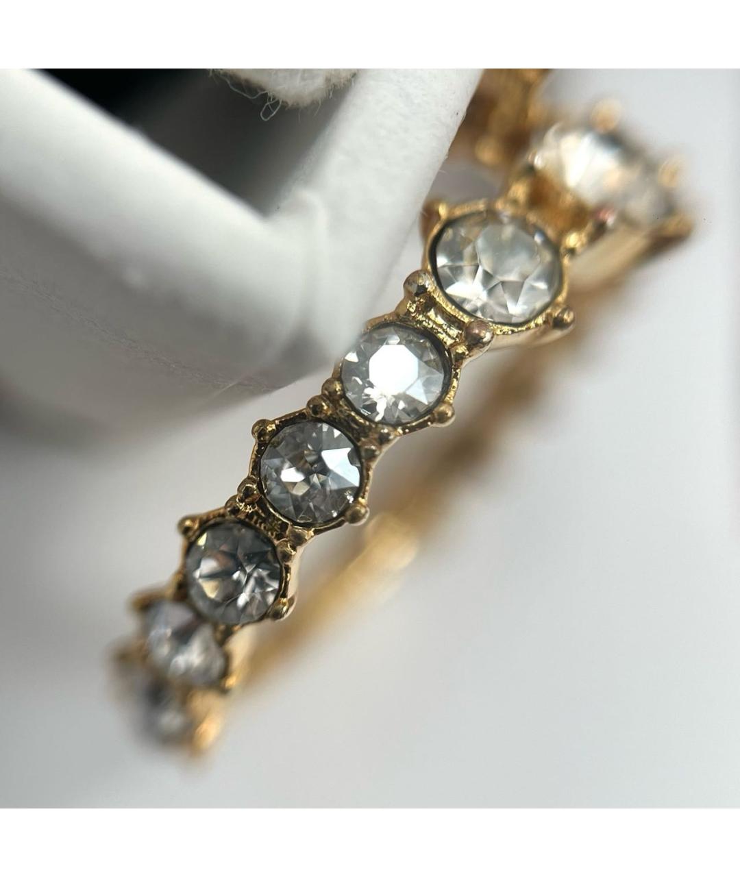 CHRISTIAN DIOR Золотое металлическое кольцо, фото 7