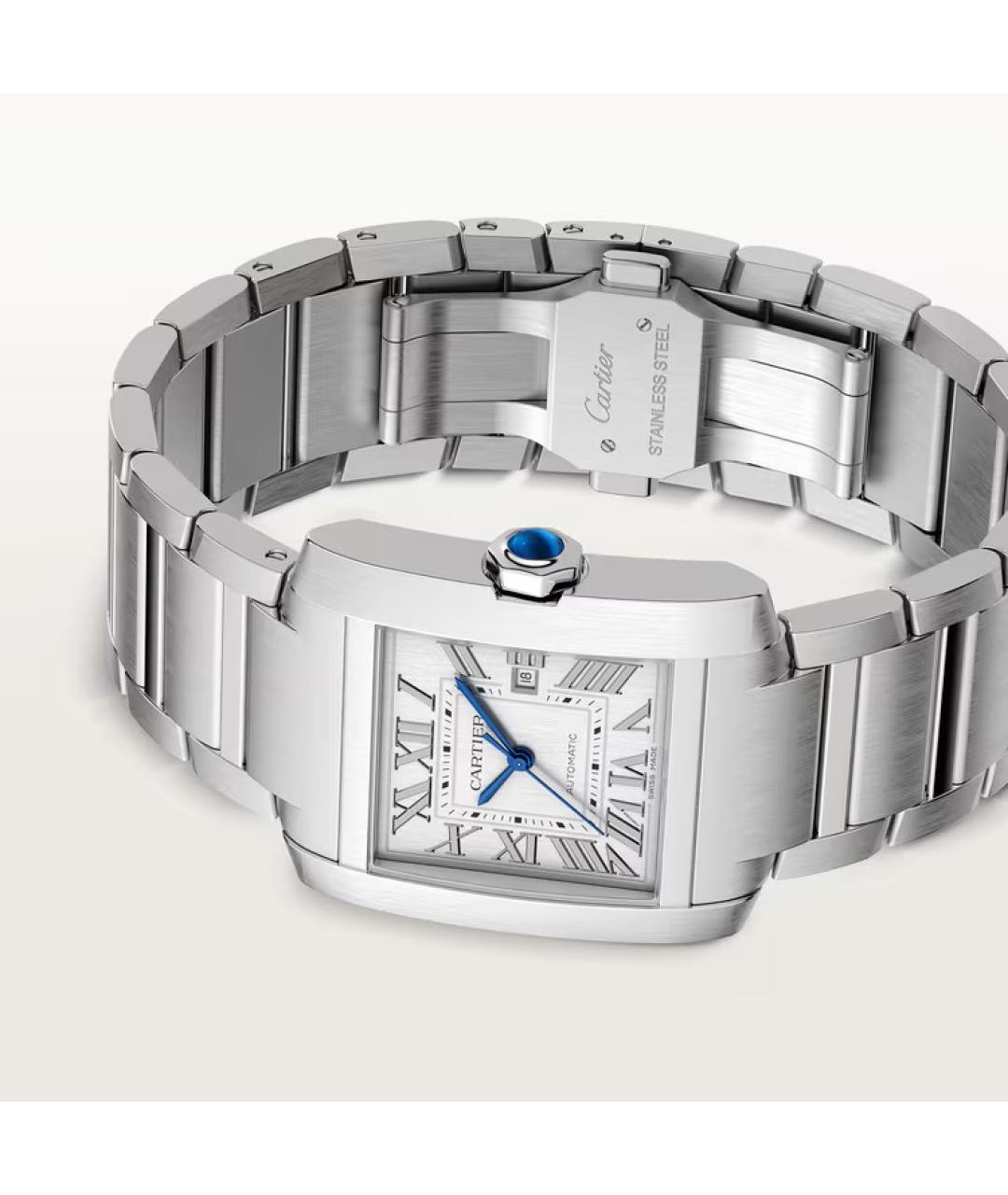CARTIER Серебряные часы, фото 2