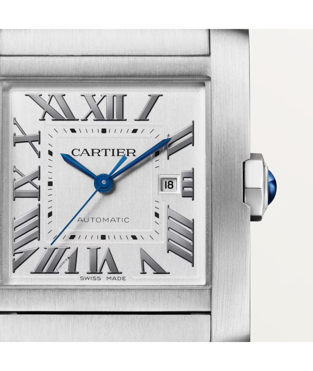 CARTIER Серебряные часы, фото 3