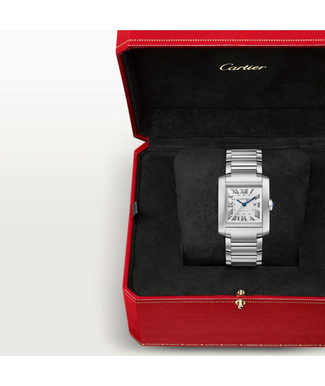 CARTIER Серебряные часы, фото 5