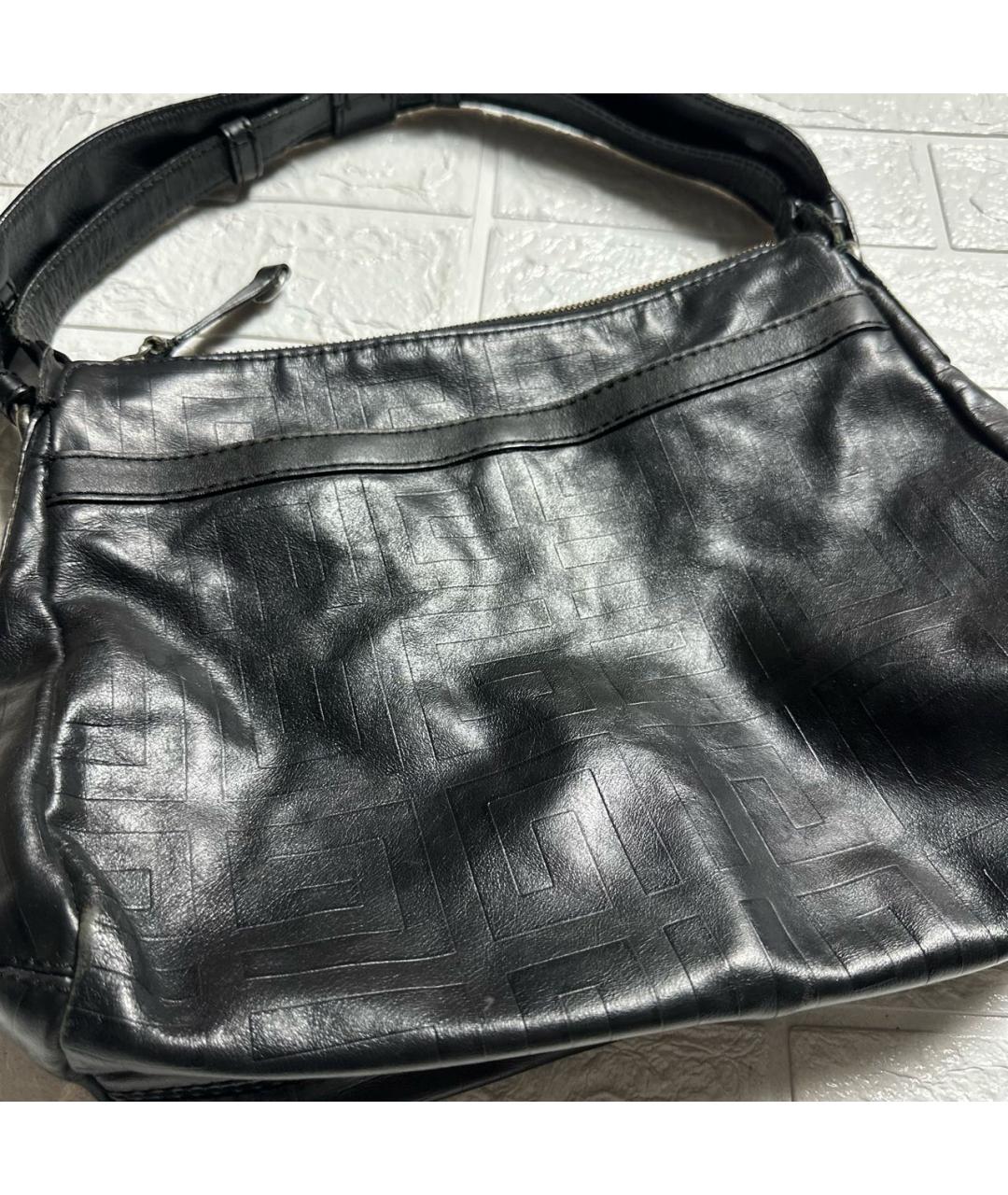 GIVENCHY Черная кожаная сумка с короткими ручками, фото 2