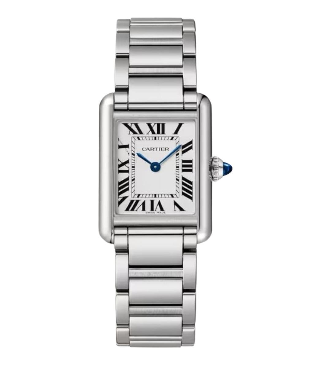 CARTIER Серебряные часы, фото 1