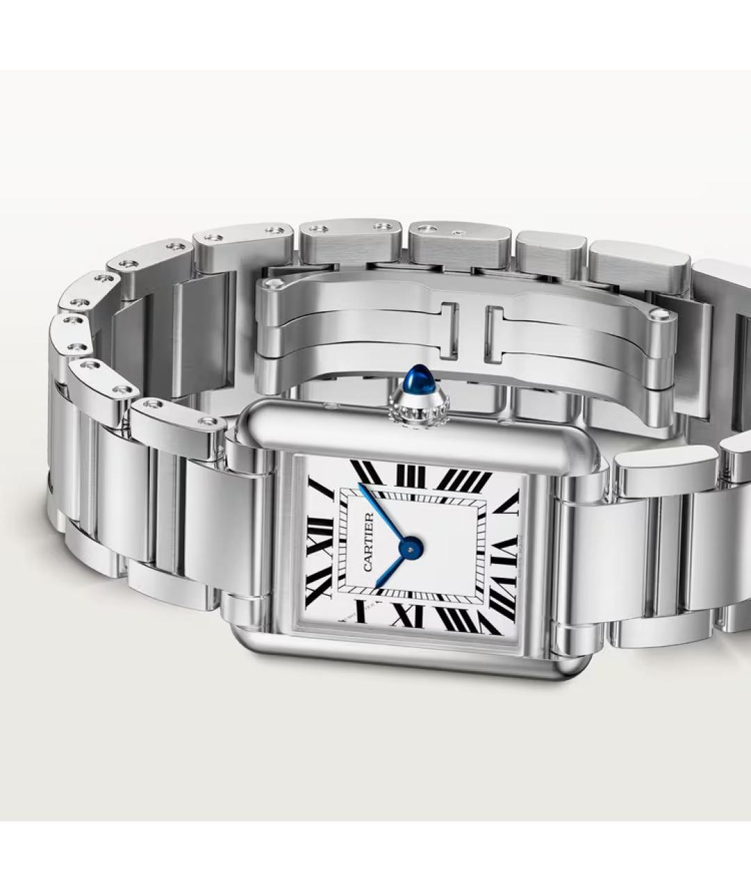 CARTIER Серебряные часы, фото 2