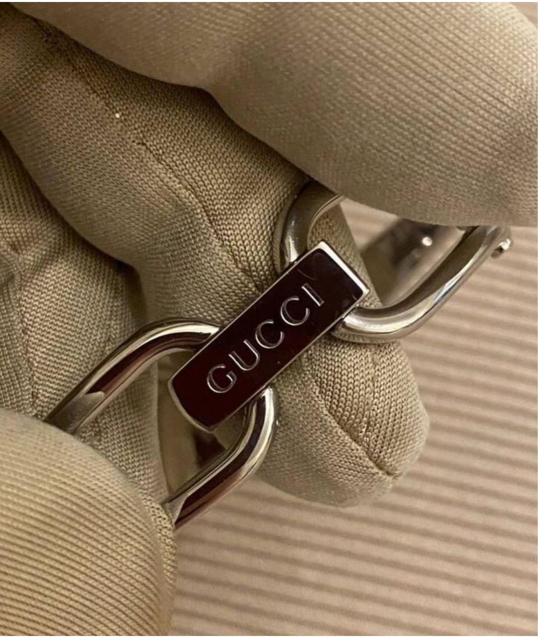 GUCCI Серебряные стальные часы, фото 7