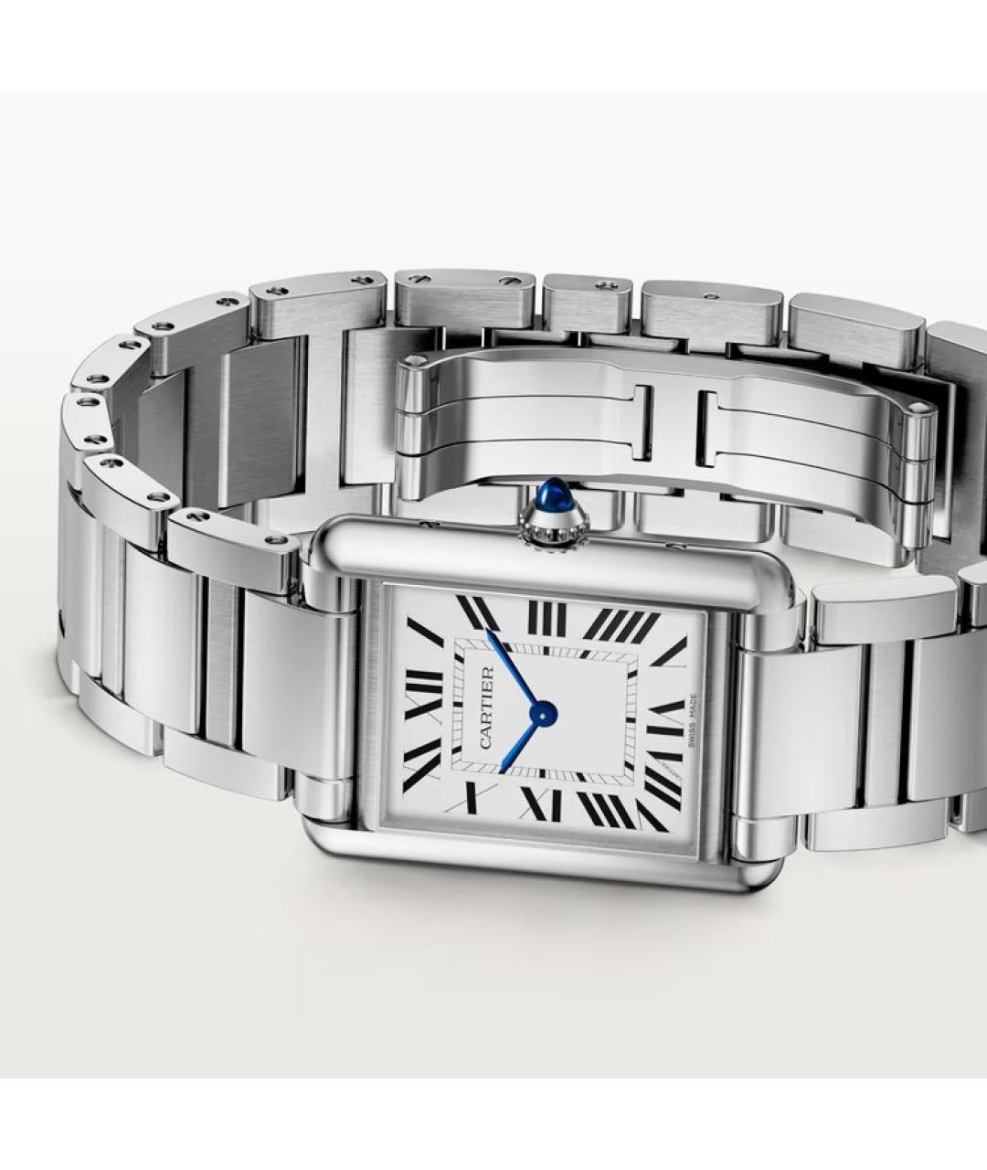CARTIER Серебряные часы, фото 2