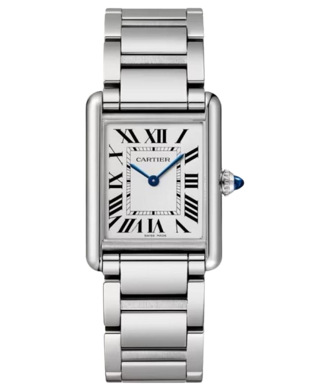 CARTIER Серебряные часы, фото 1