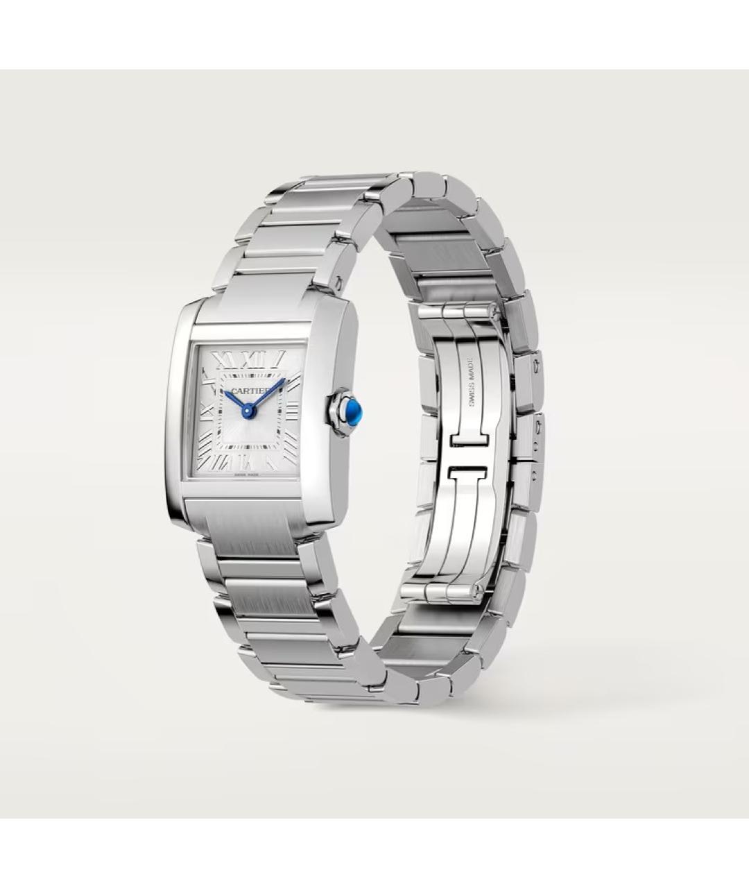 CARTIER Серебряные часы, фото 4