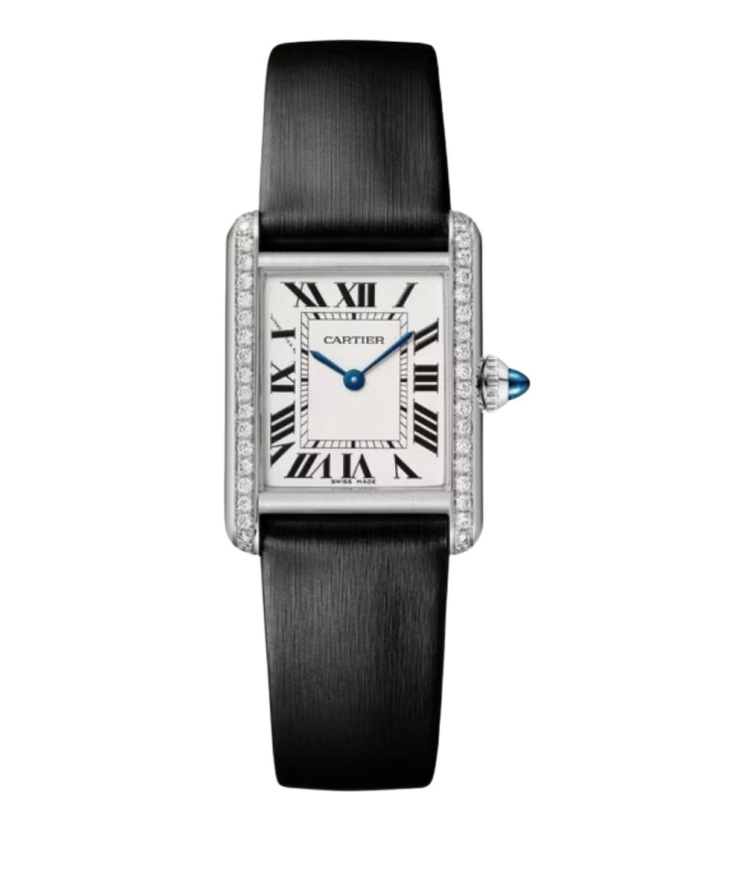 CARTIER Черные часы, фото 1