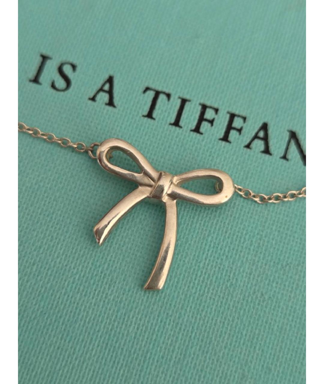 TIFFANY&CO Серебряное серебряное колье, фото 7