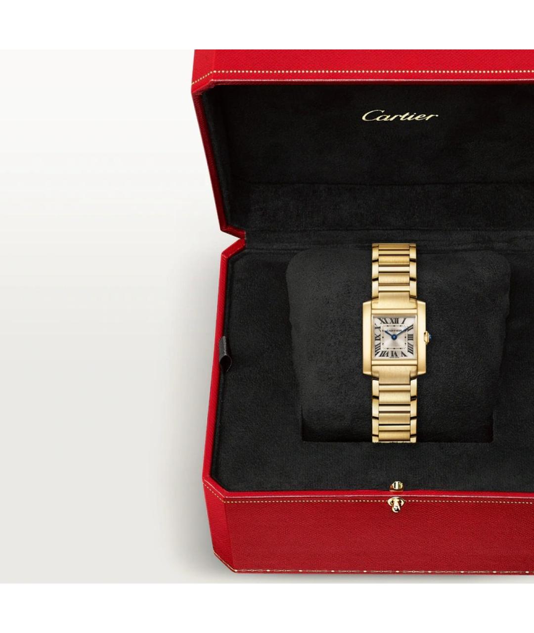 CARTIER Золотые часы из желтого золота, фото 4