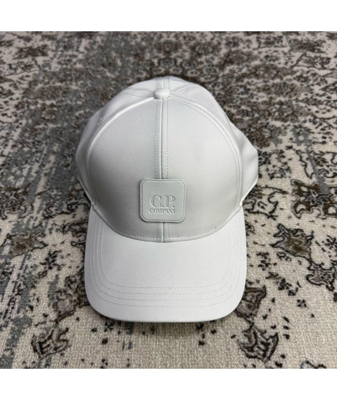 CP COMPANY Белая хлопковая кепка/бейсболка, фото 5