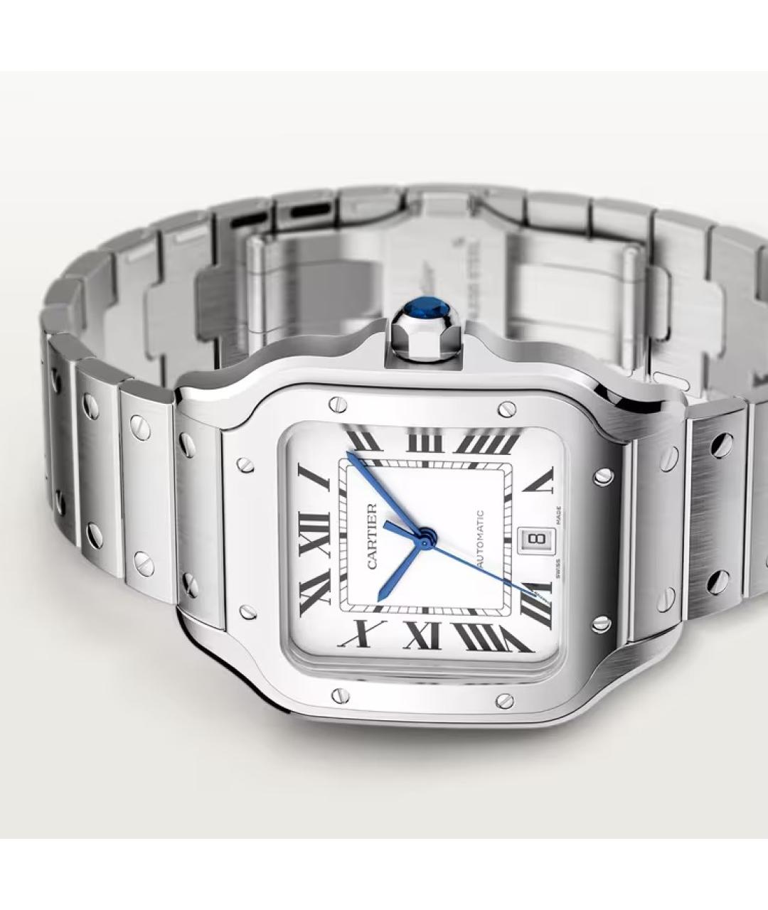 CARTIER Серебряные часы, фото 2