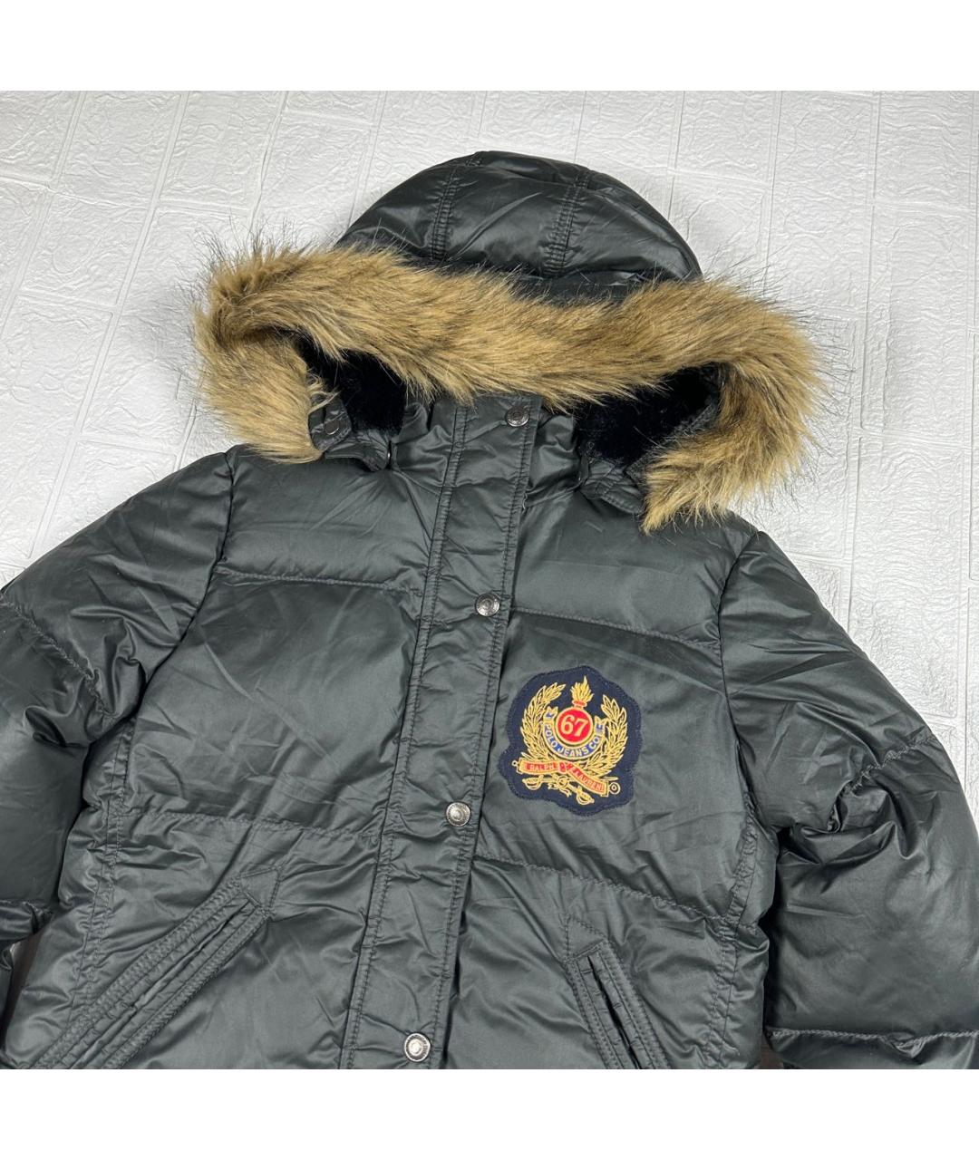 POLO RALPH LAUREN Хаки полиэстеровый пуховик, фото 3
