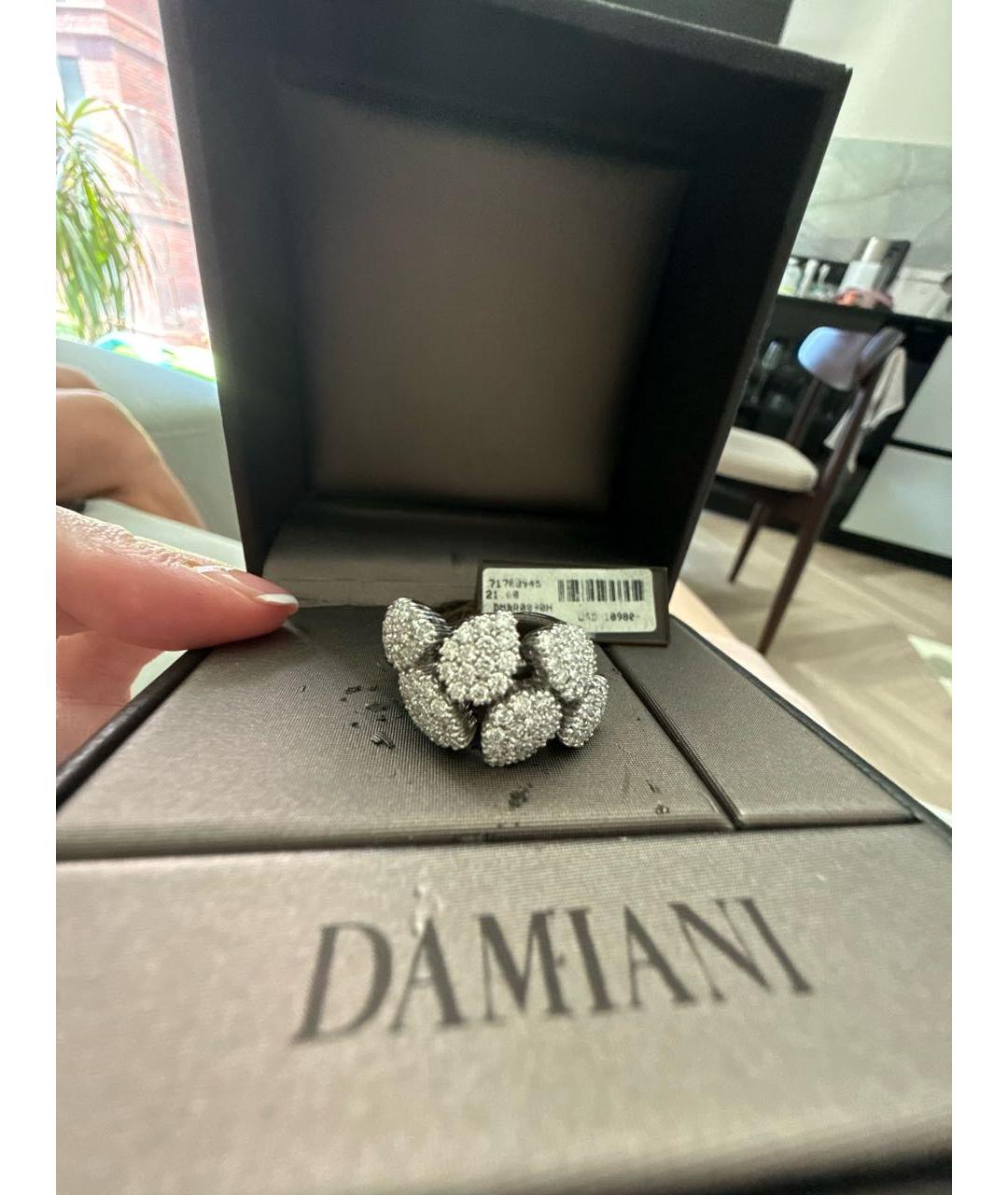 DAMIANI Белое кольцо из белого золота, фото 1