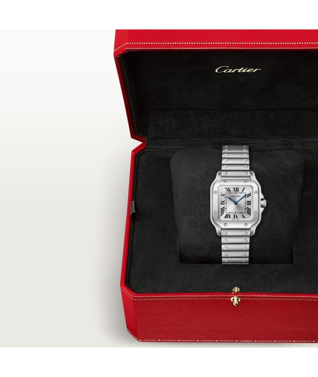 CARTIER Серебряные часы, фото 5