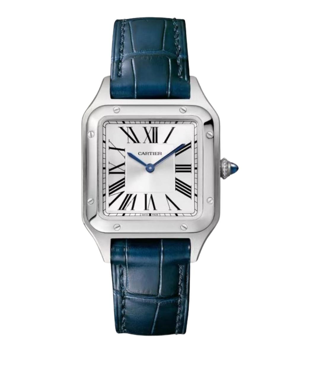 CARTIER Синие часы, фото 1