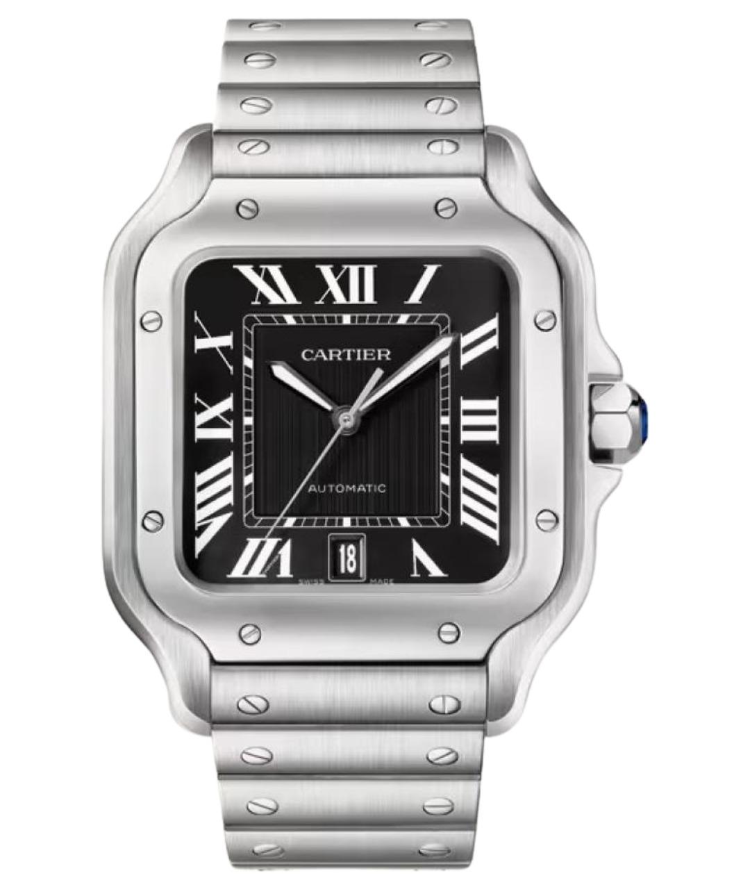 CARTIER Серебряные часы, фото 1
