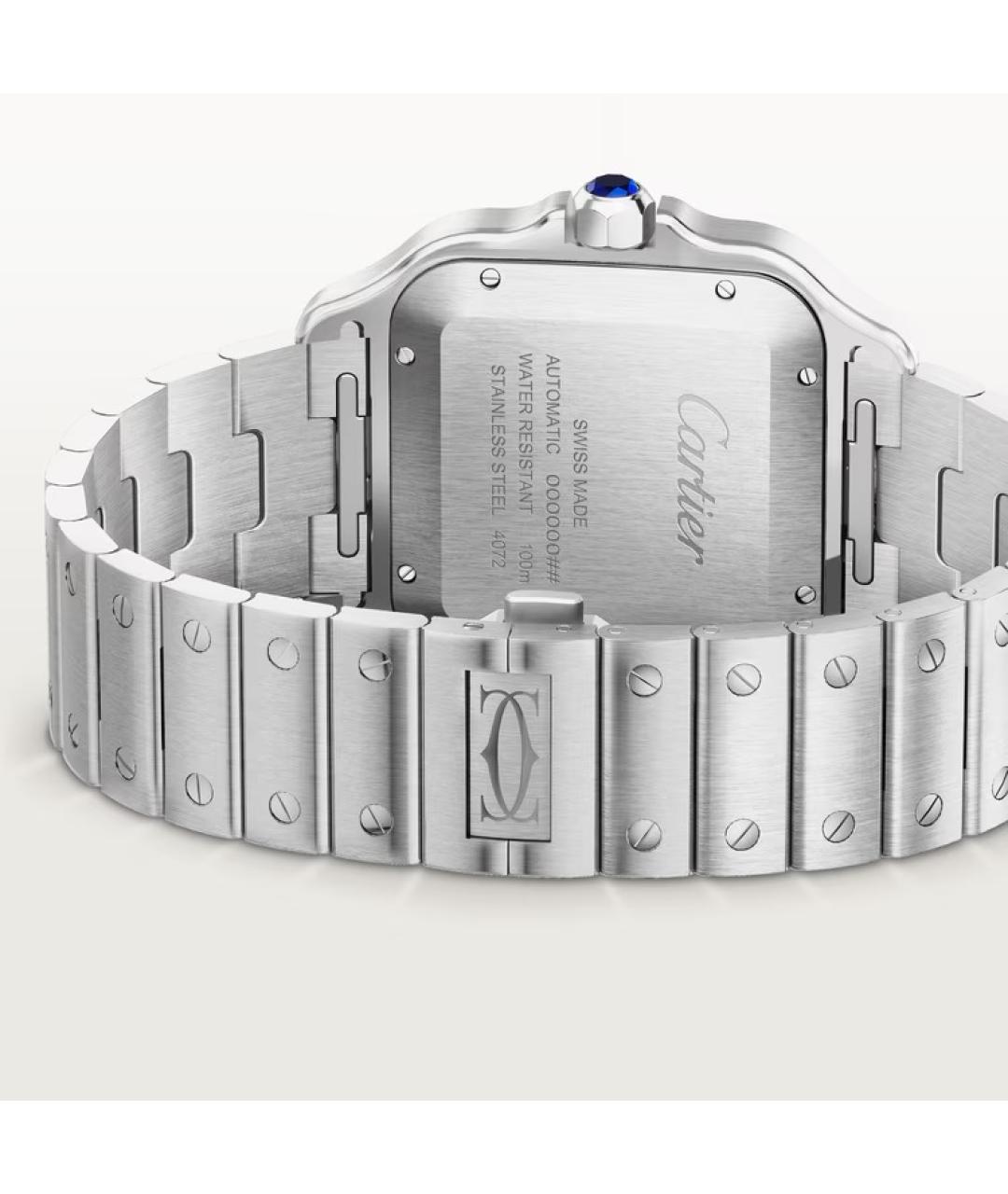 CARTIER Серебряные часы, фото 3