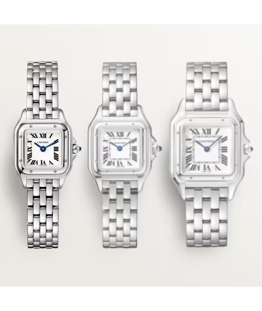 CARTIER Серебряные часы, фото 3