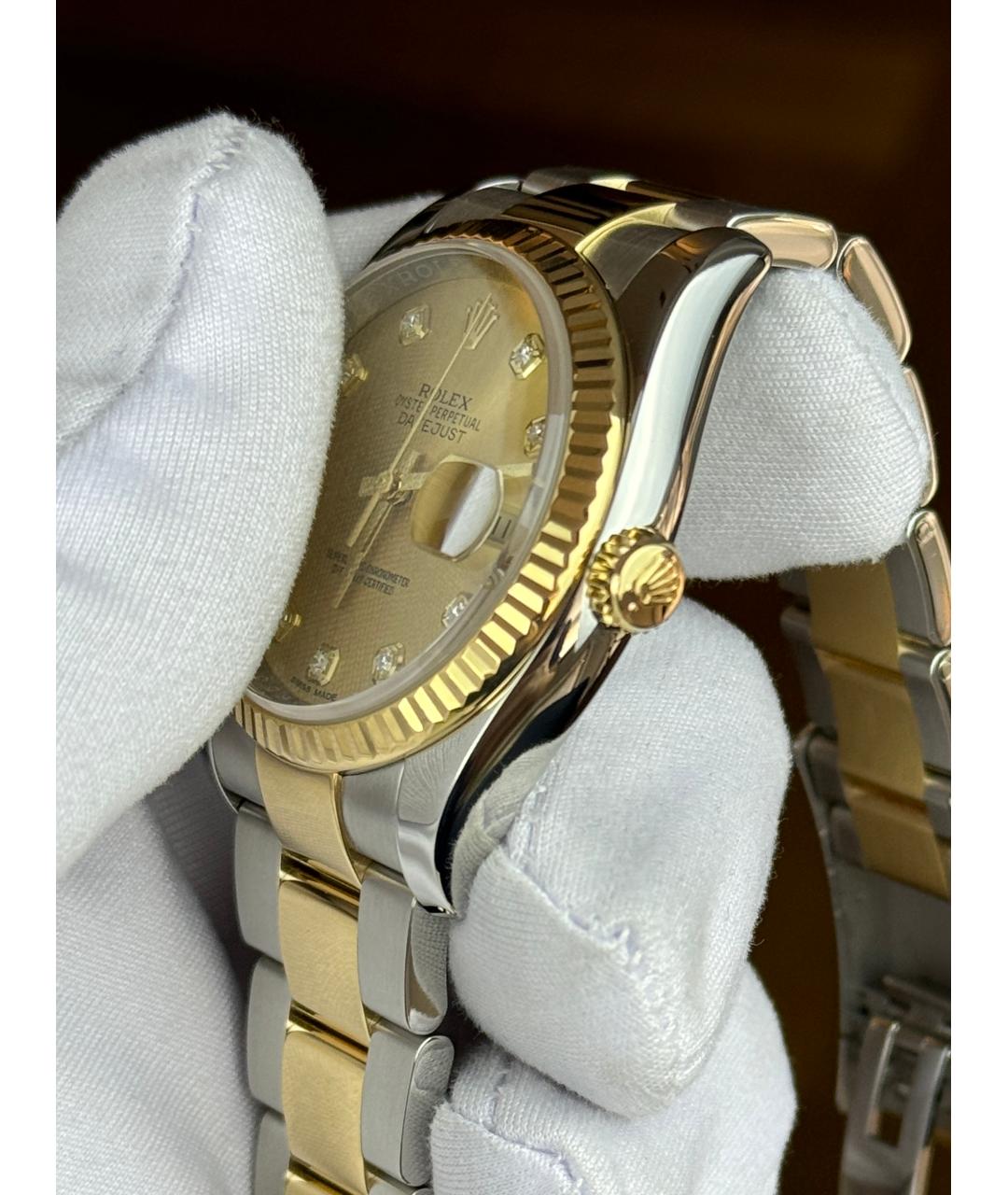 ROLEX Золотые часы из желтого золота, фото 4