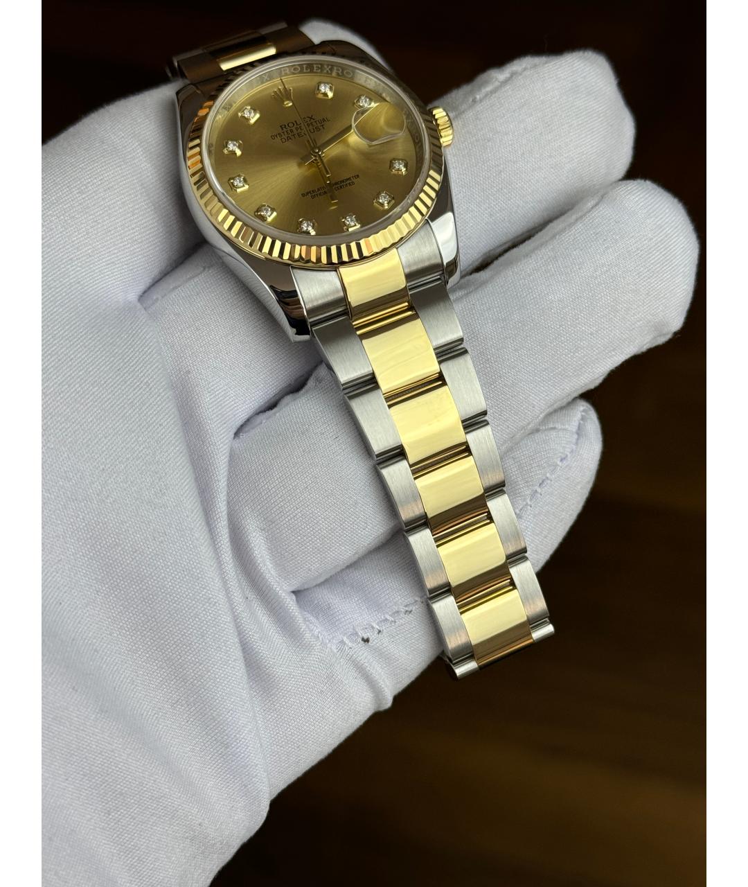 ROLEX Золотые часы из желтого золота, фото 3