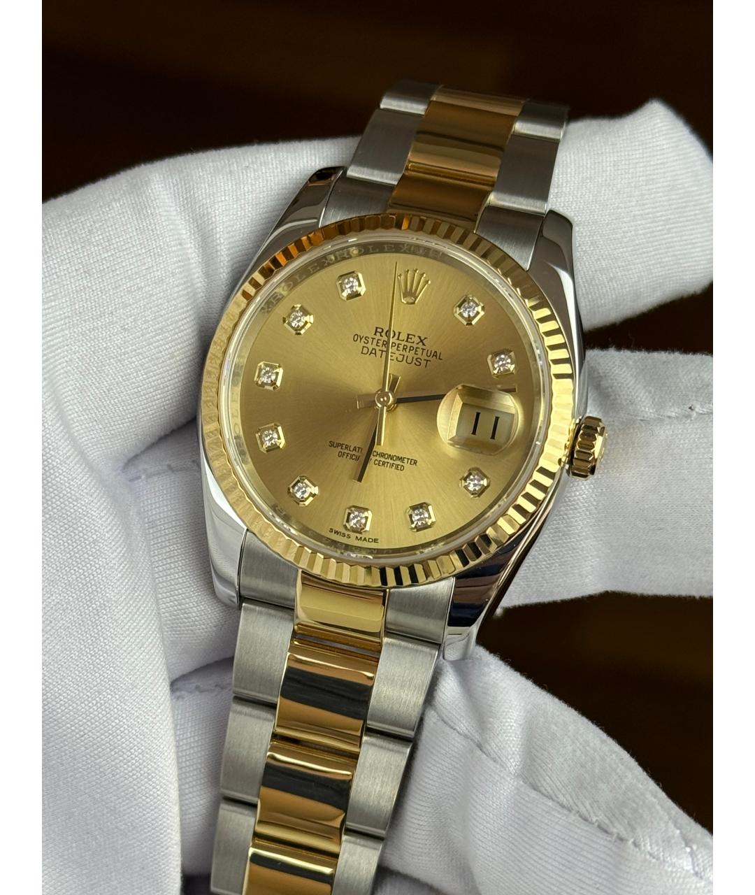 ROLEX Золотые часы из желтого золота, фото 2