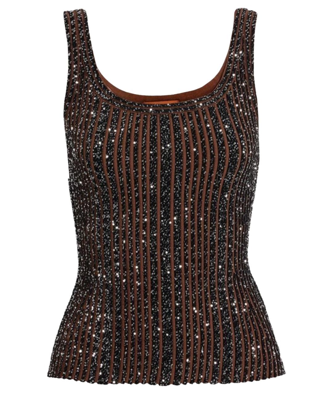 MISSONI Черная вискозная майка, фото 1