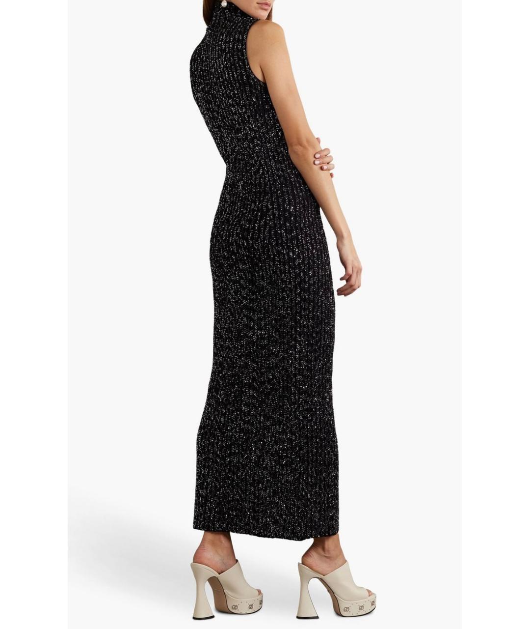 MISSONI Черное вискозное коктейльное платье, фото 3