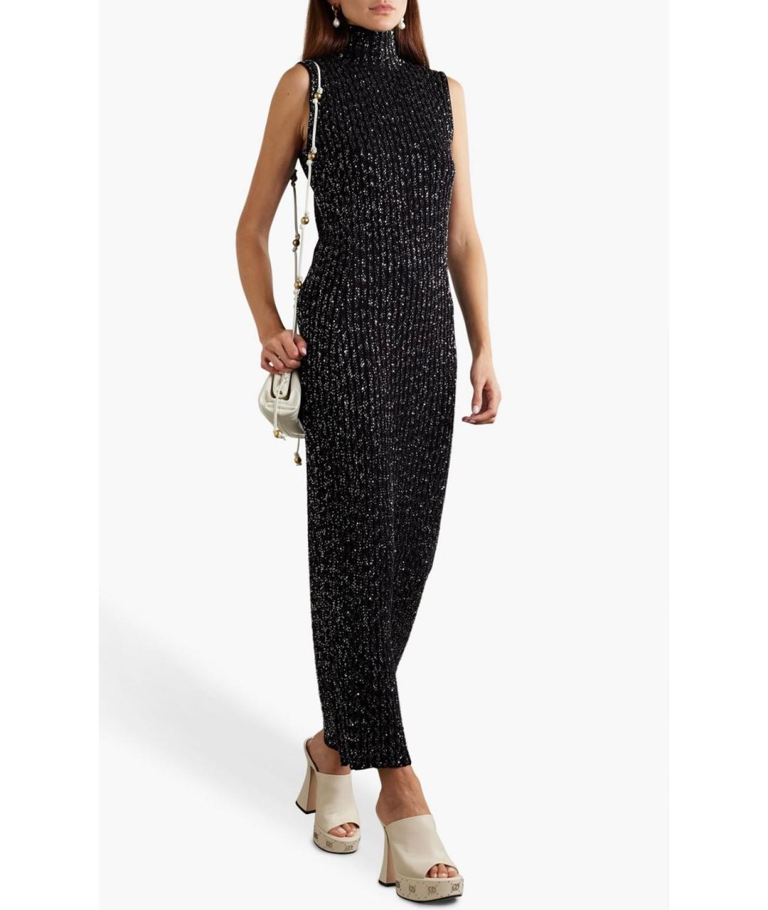 MISSONI Черное вискозное коктейльное платье, фото 2