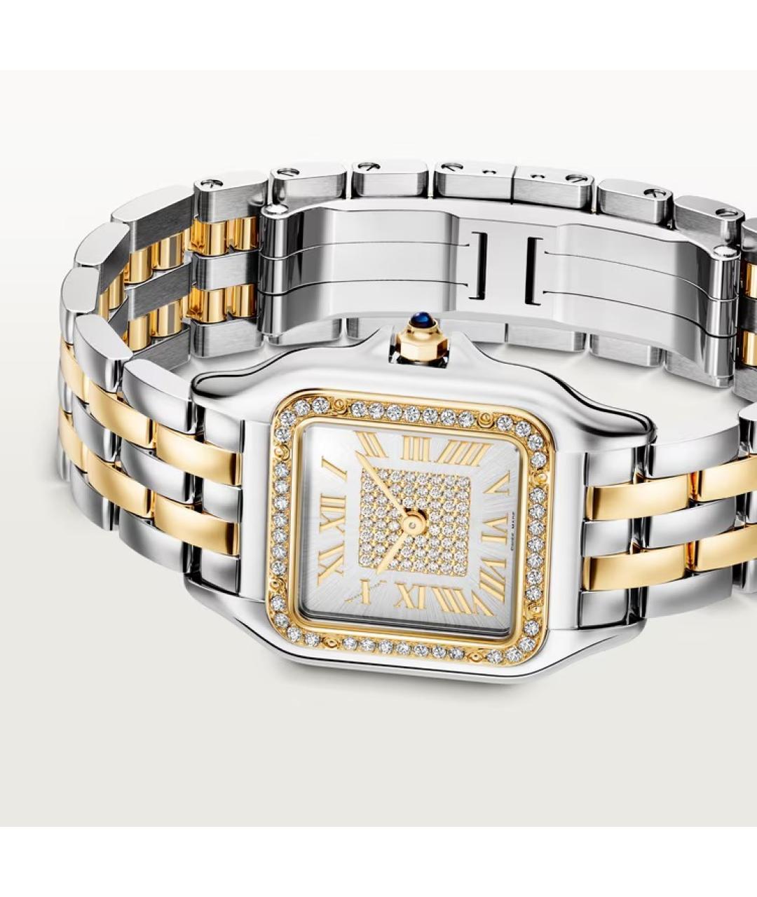 CARTIER Мульти часы из желтого золота, фото 3