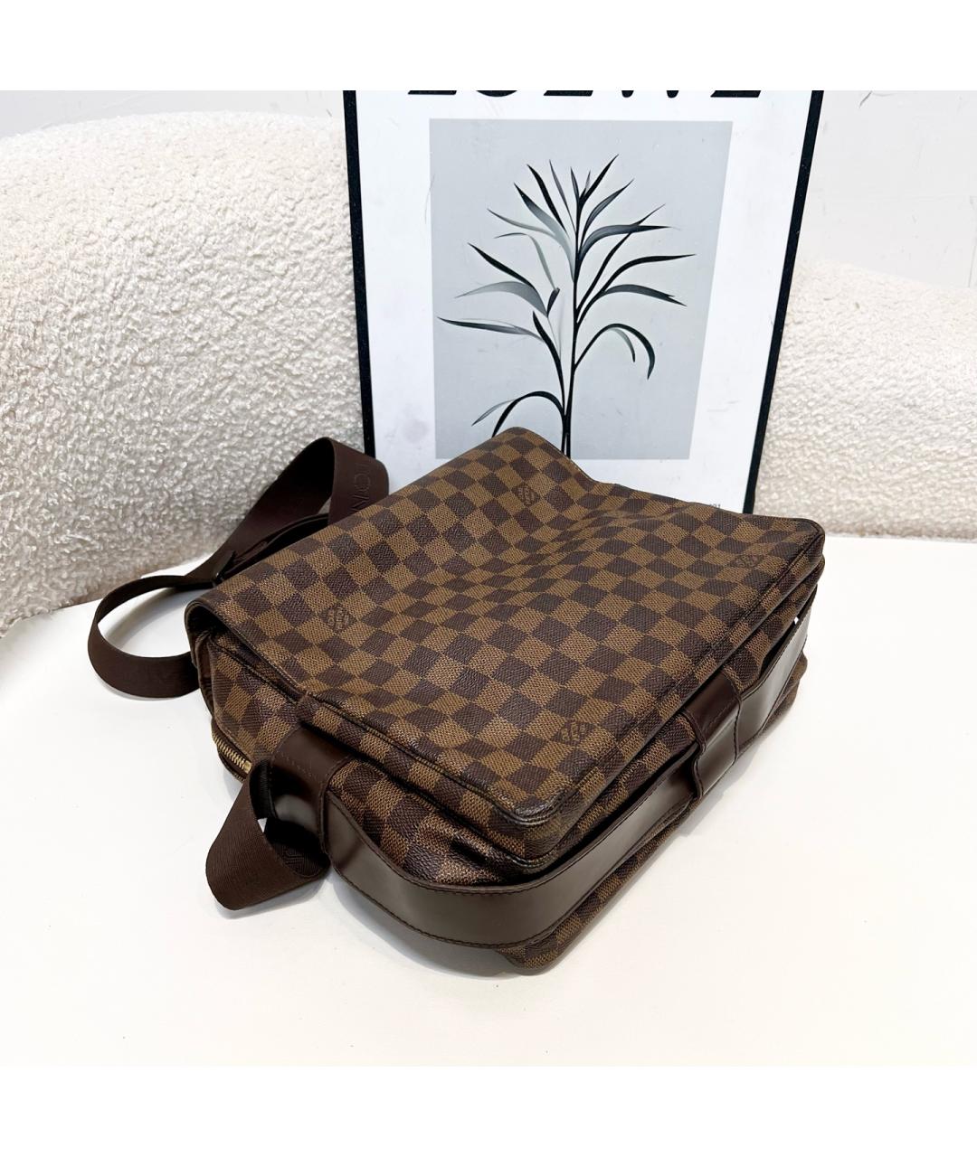 LOUIS VUITTON Коричневая сумка на плечо, фото 3