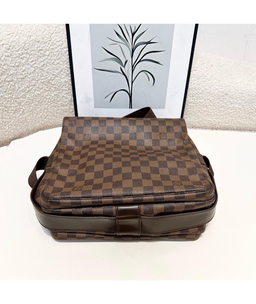 LOUIS VUITTON Коричневая сумка на плечо, фото 4