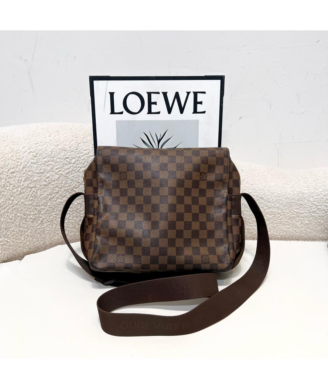 LOUIS VUITTON Коричневая сумка на плечо, фото 2