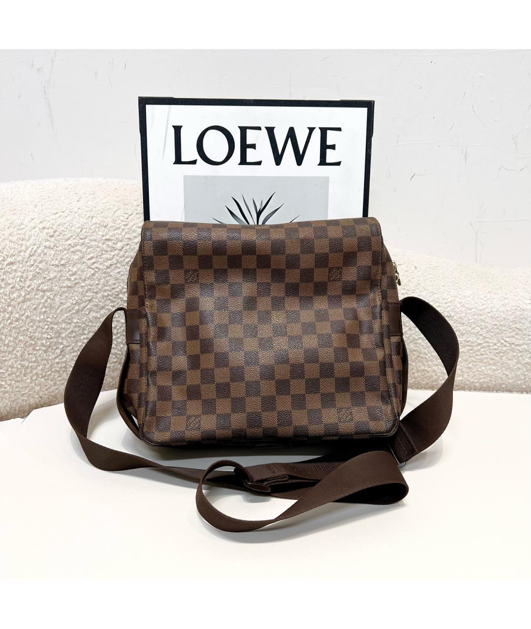LOUIS VUITTON Коричневая сумка на плечо, фото 7
